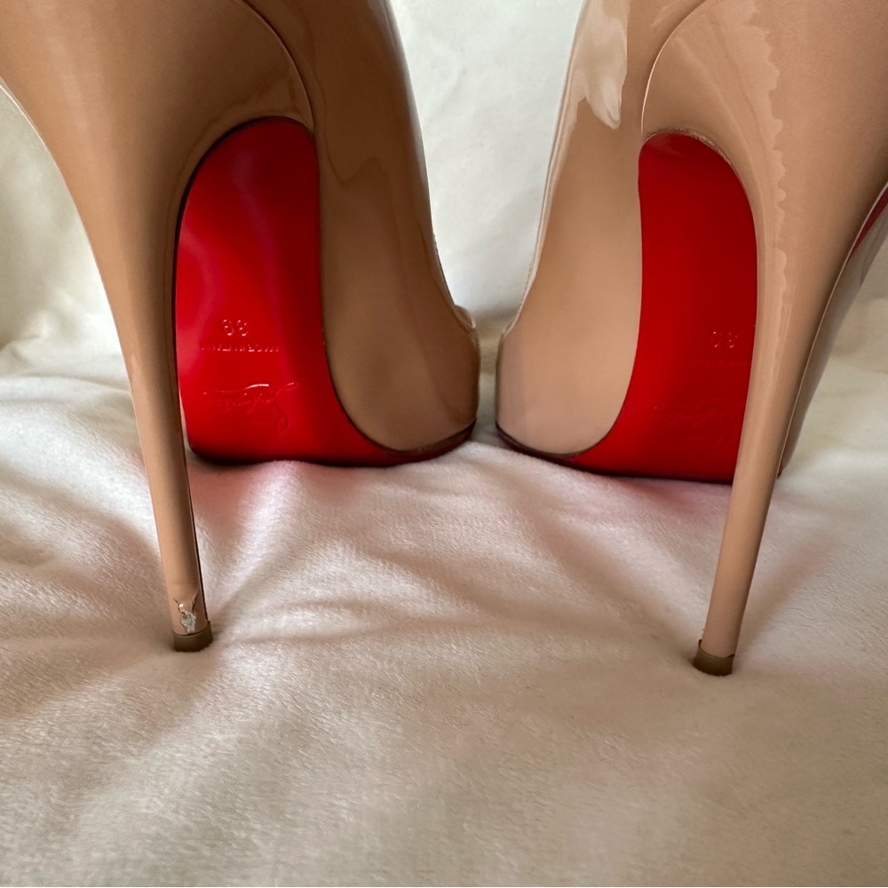 CHRISTIAN LOUBOUTIN PIGALLE HEELS SIZE 39 - Picture 4 of 14